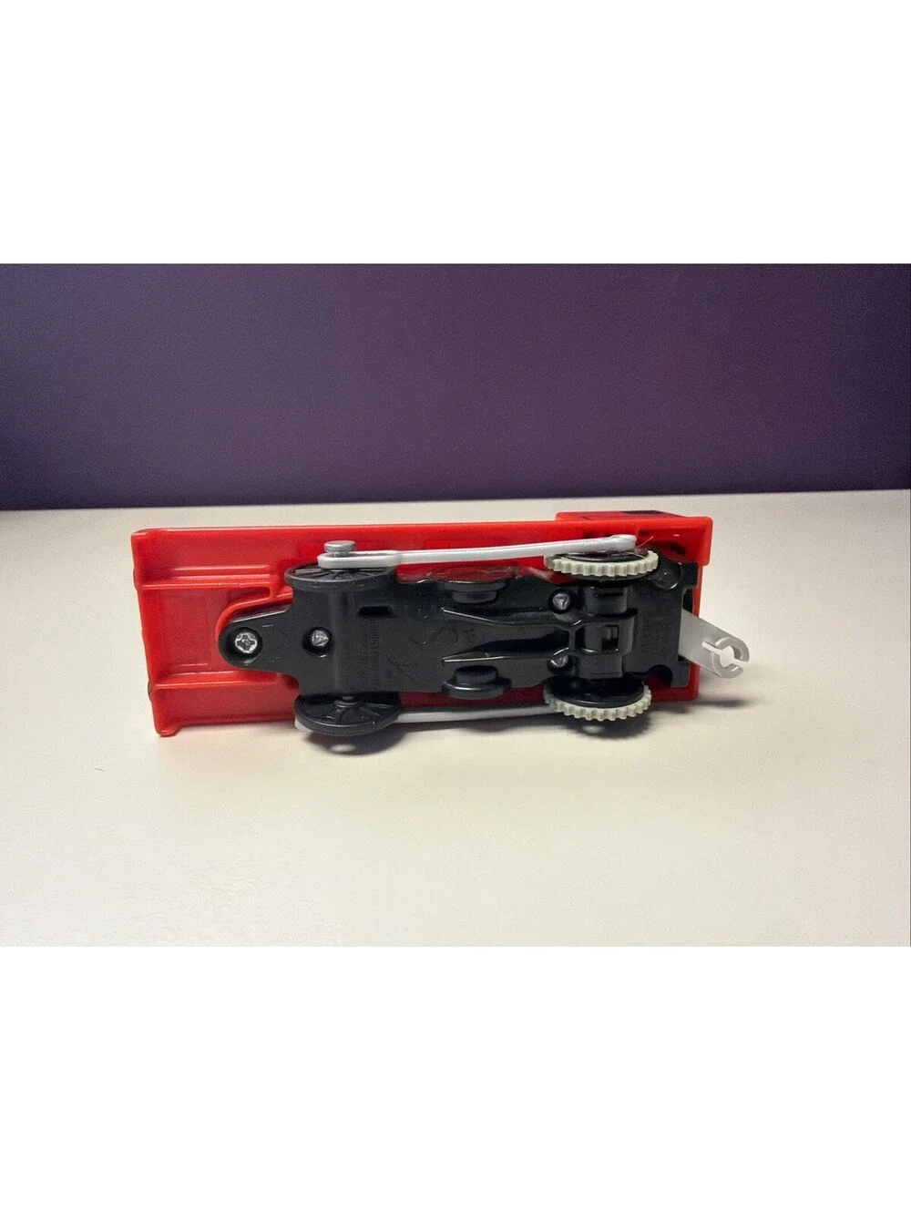 2014 Mattel Gullane Red James Thomas Ltd Talking Motorized Train with Tender #5